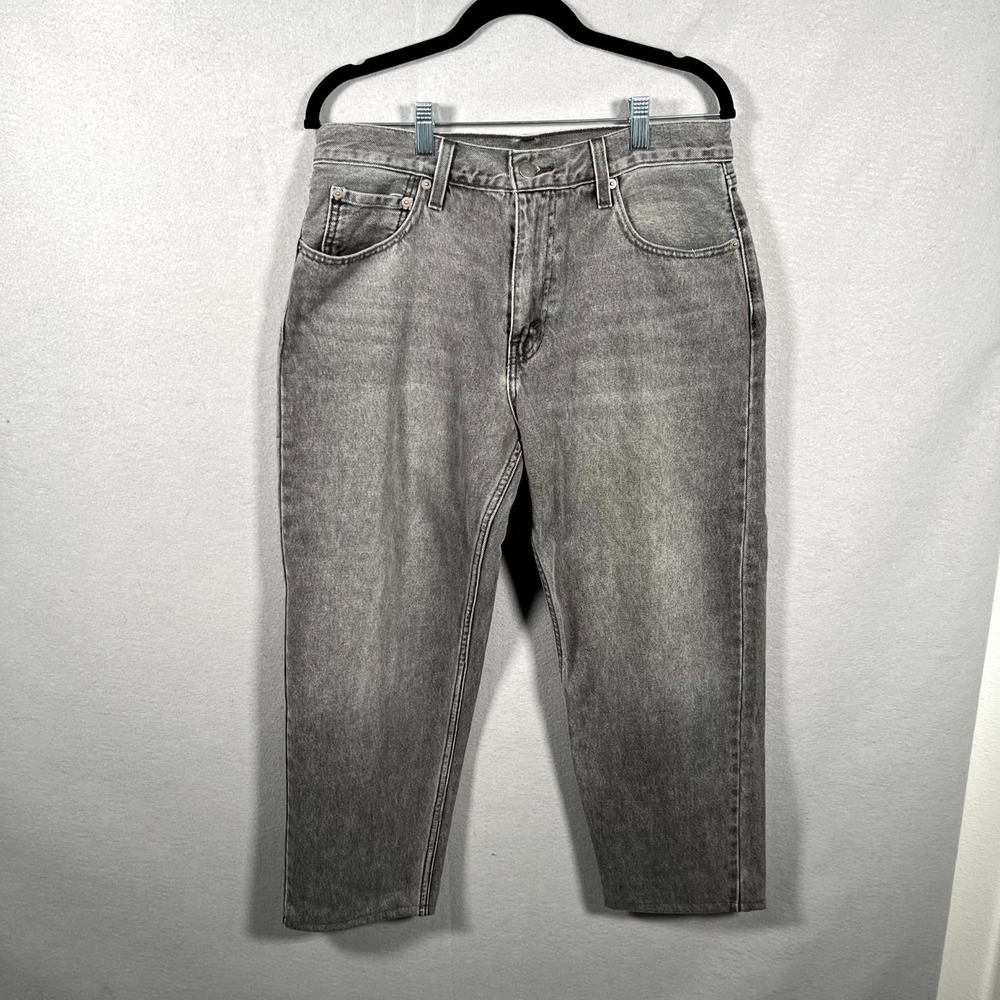 Levi's 505 '92 Jeans‎ Mens 31x24 **Read* Gray Denim Light Wash Wear Straight